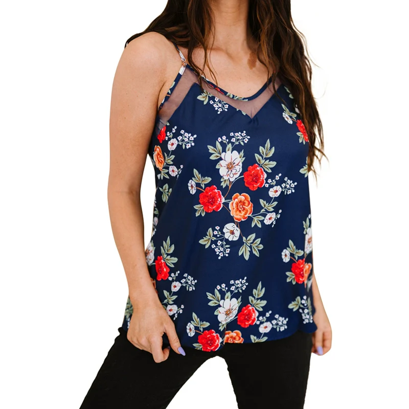 V Neck Vest Embroider Loose All-Matching Sleeveless Lace - Image 7