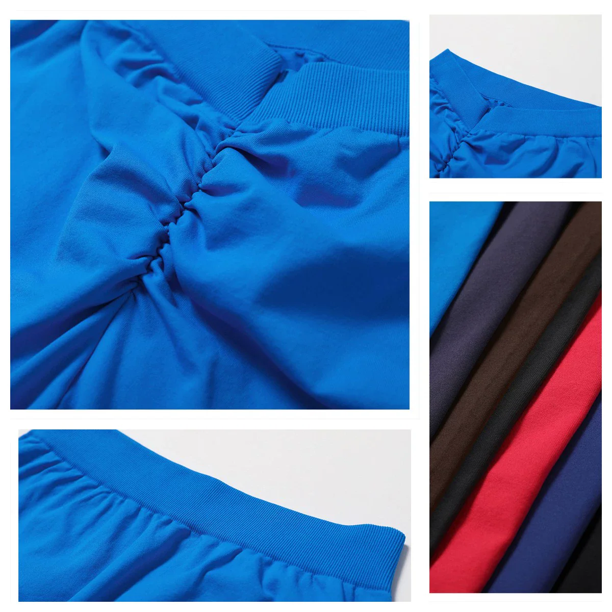 V Waist Hip-Lift and Belly Shaping Seamless Knitted Fitness Pants Peach - Image 4