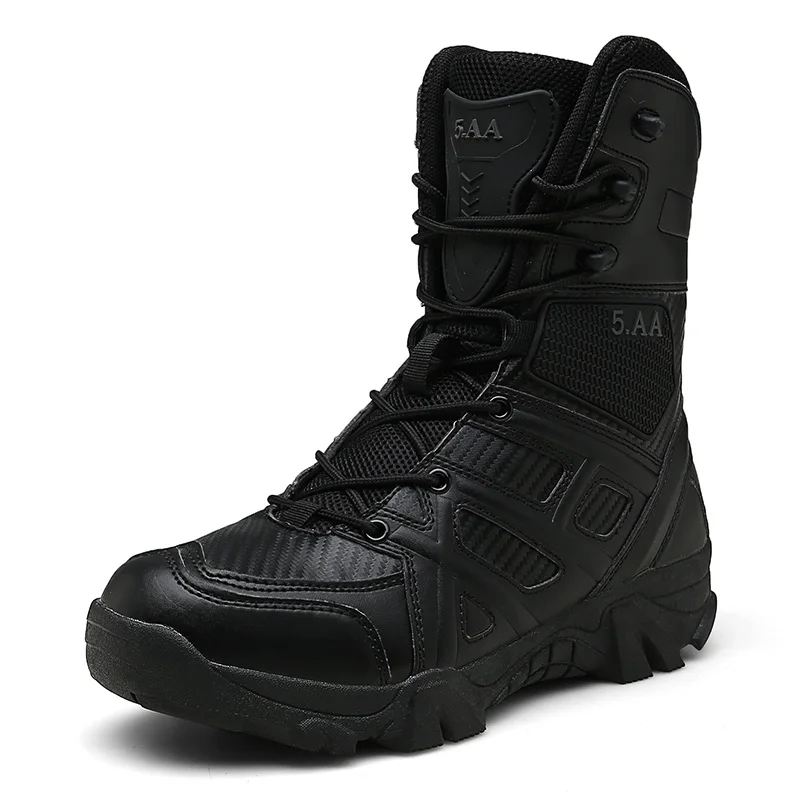 Vancat Men High Quality Brand Military Leather Boots Special Force Tactical Desert Combat Men's Boots Outdoor Shoes Ankle Boots - Image 6