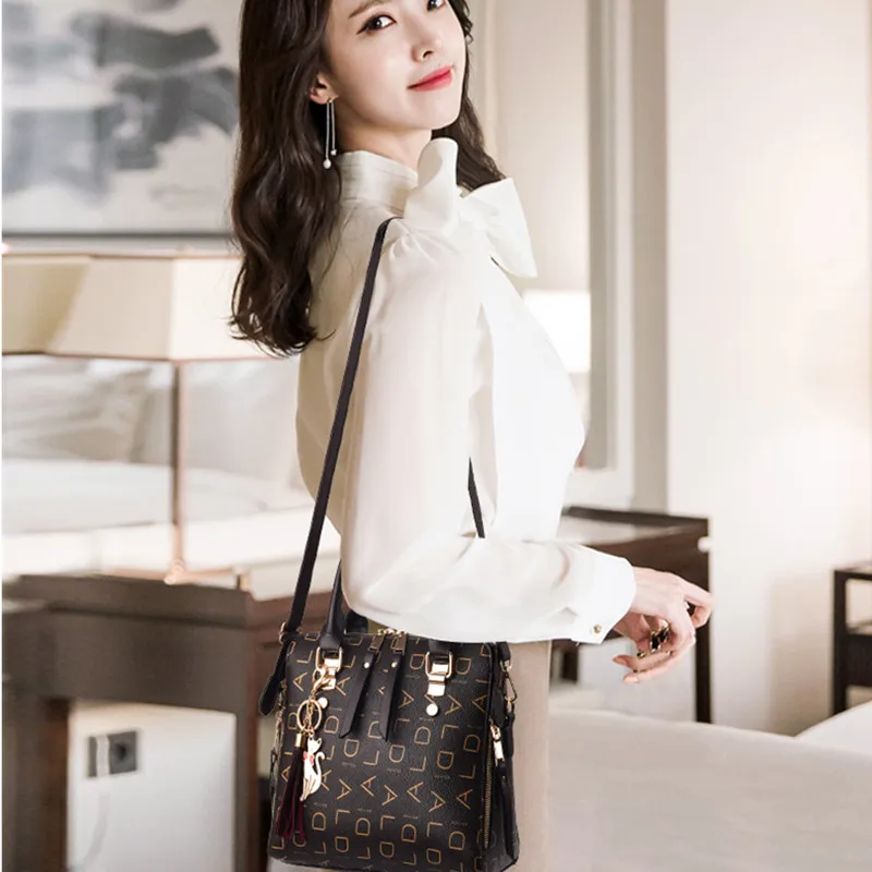 Vento Marea Famous Brand Women Handbags 2019 Luxury Crossbody For Woman Fashion Design Purses Totes Soft PU Leather Shoulder Bag - Image 14