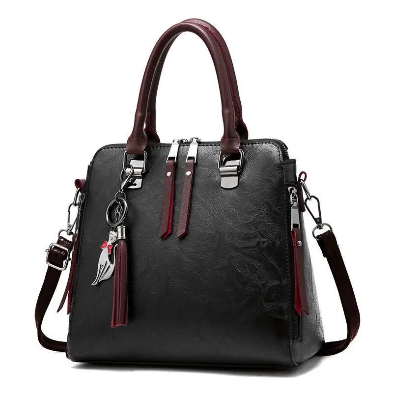 Vento Marea Famous Brand Women Handbags 2019 Luxury Crossbody For Woman Fashion Design Purses Totes Soft PU Leather Shoulder Bag - Image 6