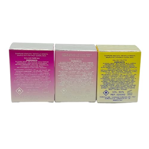 Versace 3-piece Miniatures Fragrance Collection - Bright Crystal Absolu, Bright Crystal, Yellow Diamond - Gift set for Women 0.17 fl oz each - Image 5