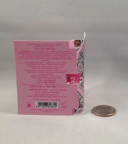 Versace 5 Bright Crystal Absolu EDP Spray Sample Travel Vial .03 Oz/1 Ml Each Lot - Image 2