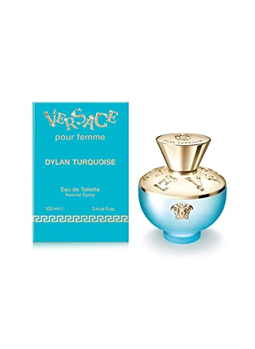 Versace Dylan Turquoise Pour Femme 3.4 oz Eau de Toilette Spay - Image 5