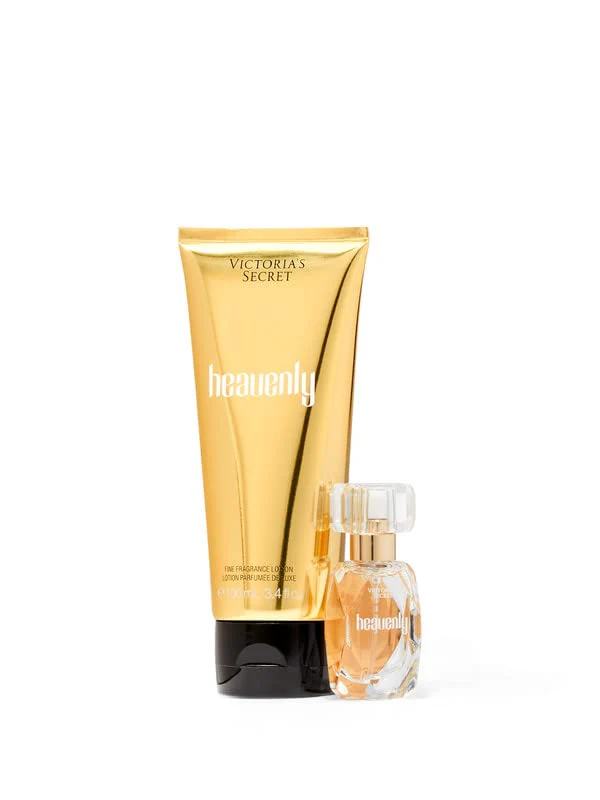 Victoria's Secret Heavenly Mini Fragrance Duo Gift Set: Mini Eau de Parfum & Travel Lotion - Image 2