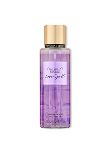 Victoria's Secret Love Spell Mist, Body Spray for Women, Notes of Cherry Blossom and Fresh Peach Fragrance, Love Spell Collection (8.4 oz)