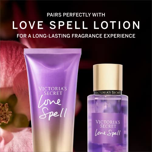 Victoria's Secret Love Spell Mist, Body Spray for Women, Notes of Cherry Blossom and Fresh Peach Fragrance, Love Spell Collection (8.4 oz) - Image 4