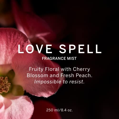 Victoria's Secret Love Spell Mist, Body Spray for Women, Notes of Cherry Blossom and Fresh Peach Fragrance, Love Spell Collection (8.4 oz) - Image 5