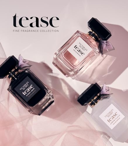 Victoria's Secret Tease 3 Piece Luxe Fragrance Gift Set: 1.7 oz. Eau de Parfum, Travel Lotion, & Candle - Image 2