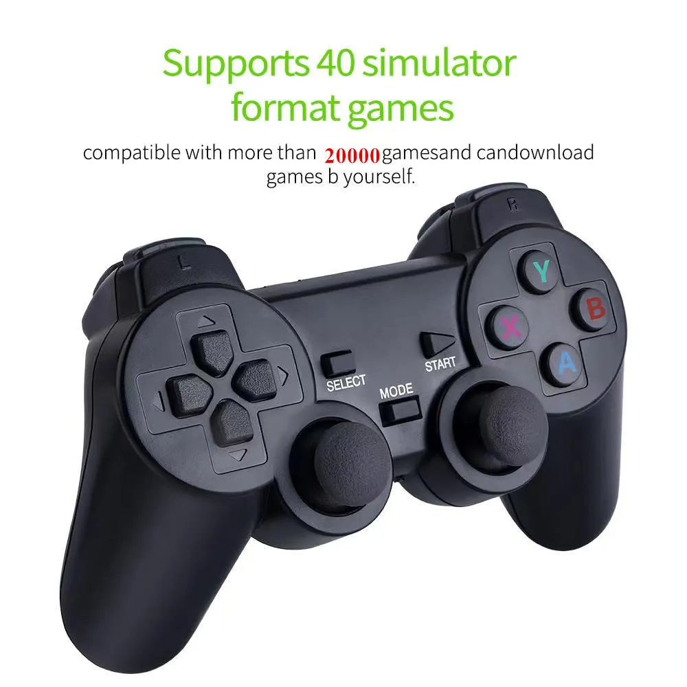 Video Game Console 2.4G Double Wireless Controller Game Stick 4K 20000 Games 64 32GB Retro Games for TV Boy Christmas Gift - Image 3
