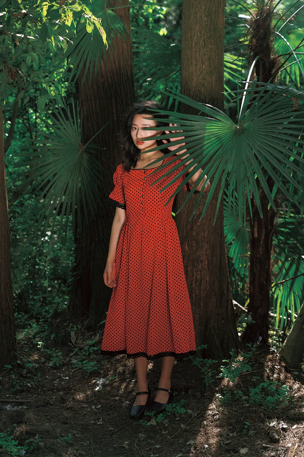 Vintage Nanjun Retro Zhaohe Dress Dress - Image 3