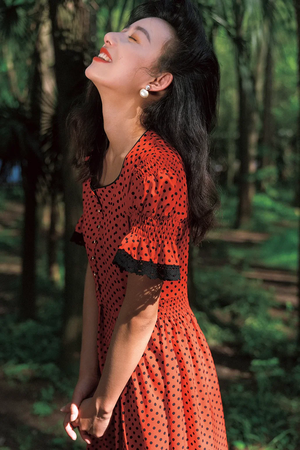 Vintage Nanjun Retro Zhaohe Dress Dress - Image 5