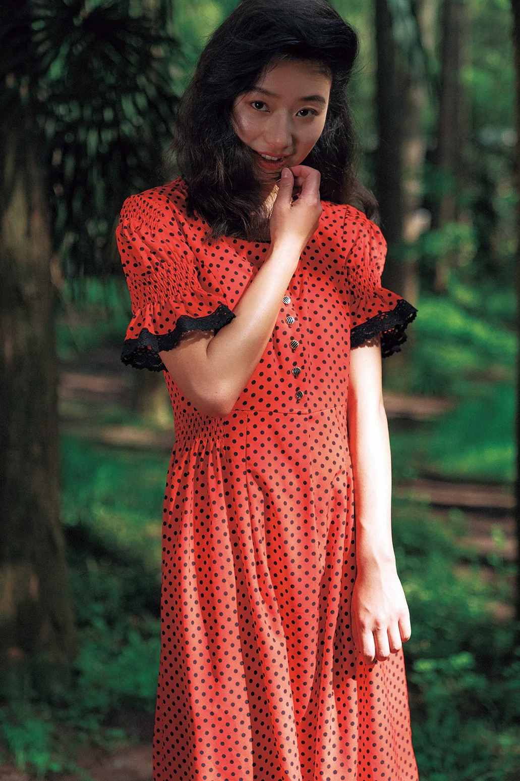 Vintage Nanjun Retro Zhaohe Dress Dress - Image 7