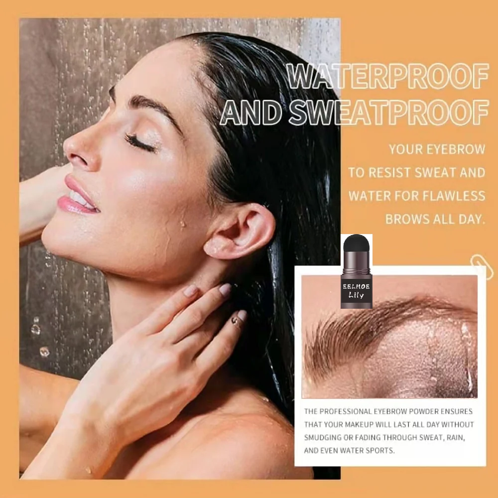 VIP 2023 Professional One Step Eyebrow Stamp Shaping Set Enhancer Waterproof Makeup Beauty Products For Women Eye Brow Templates - Image 23