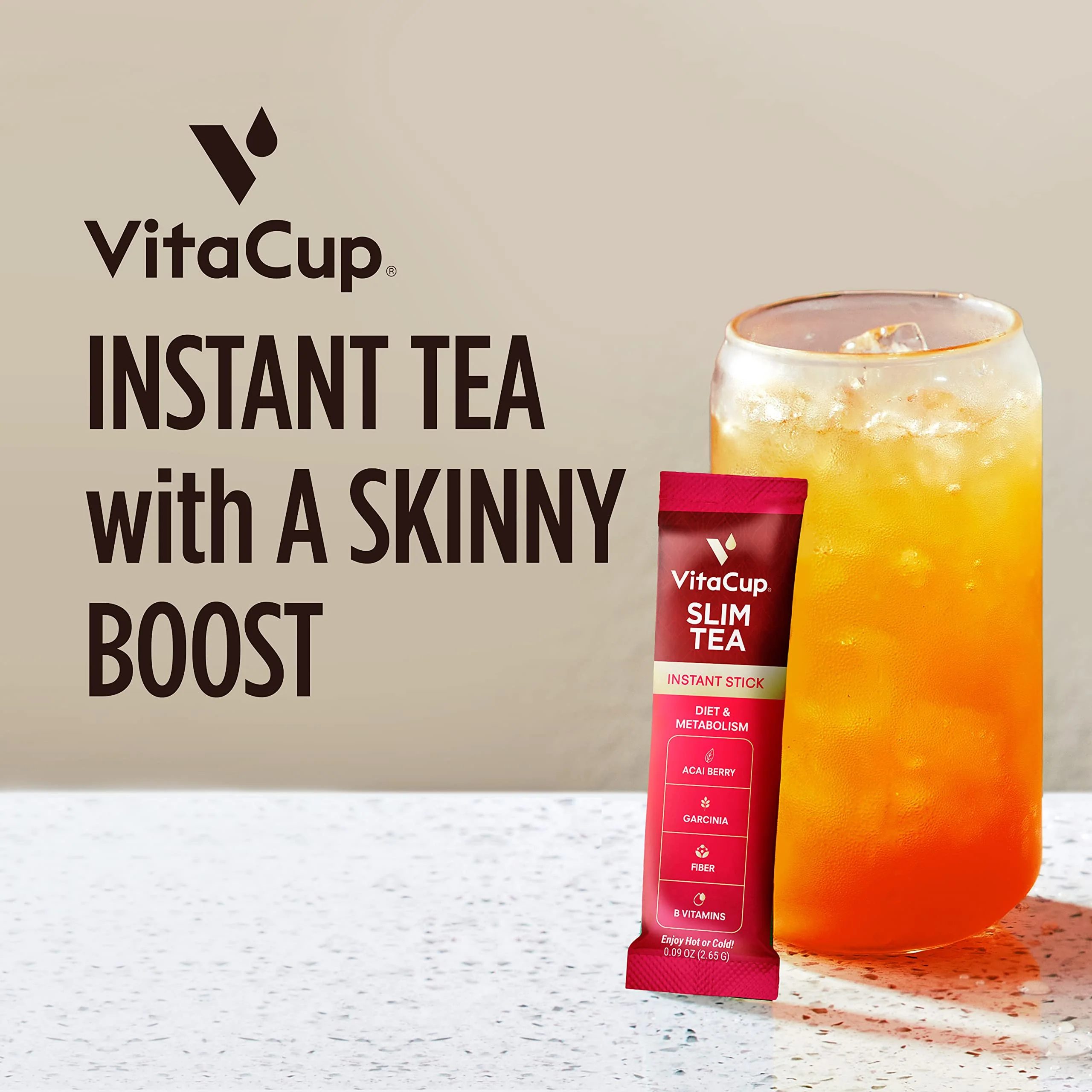 VitaCup Instant Coffee Hydration 18Ct & Slim Tea 24Ct - Image 4