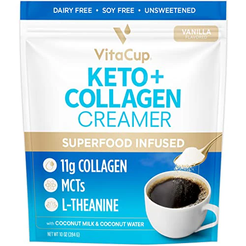 VitaCup Instant Variety 30Ct & Keto Creamer 10oz - Image 4