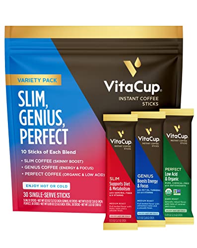 VitaCup Instant Variety 30Ct & Keto Creamer 10oz - Image 9