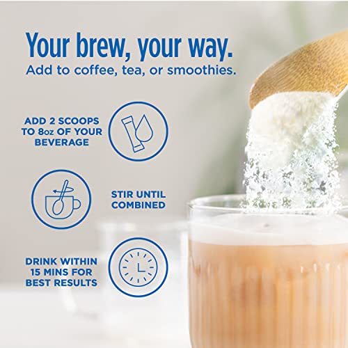 Vitacup Slim Instant Coffee Packets & Keto + Collagen Vanilla Coffee Creamer Bundle for Diet Support, 24 Instant Coffee Sticks & 10 oz Creamer Powder Bag - Image 3
