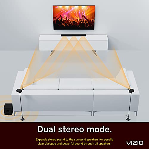 VIZIO V-Series 5.1 Home Theater Sound Bar with Dolby Audio, Bluetooth, Wireless Subwoofer, Voice Assistant Compatible, Includes Remote Control - V51x-J6 - Image 9