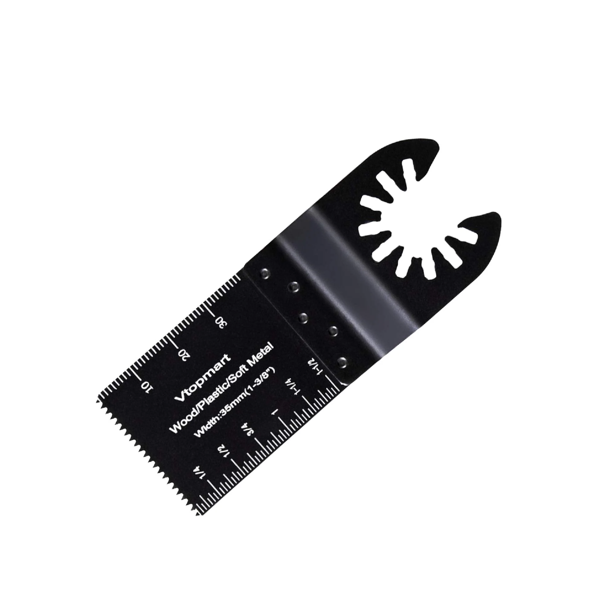 Vtopmart 20 Metal Wood Oscillating Multitool Quick Release Saw Blades Compatible with Fein Multimaster Porter Cable Black & Decker Bosch Craftsman Ridgid Ryobi Makita Milwaukee Rockwell - Image 3