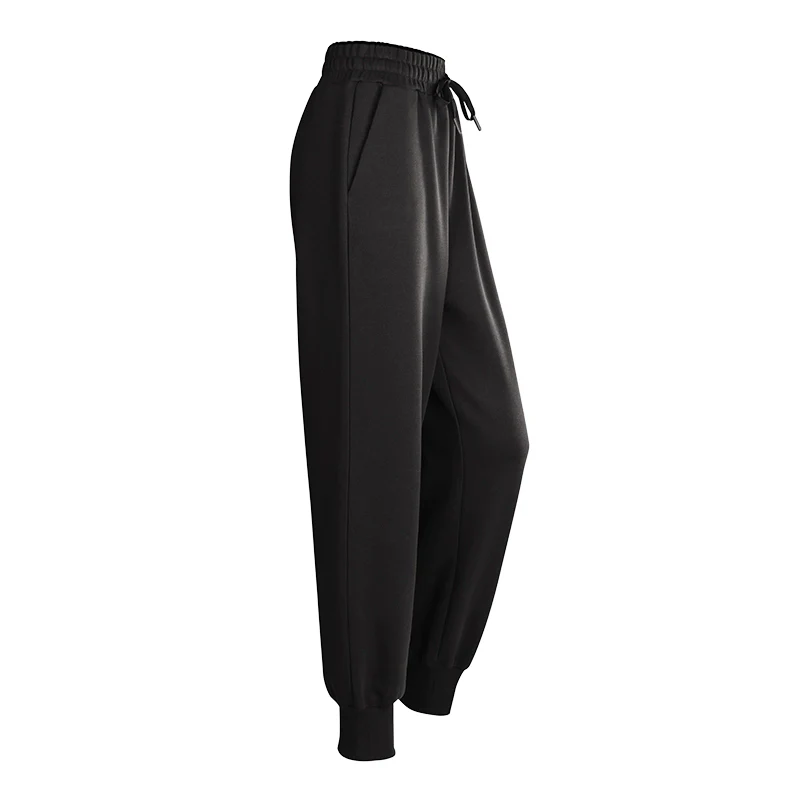 Wake-Up Plan American Style Loose Fleece-lined Quick-Drying Sports Trousers Casual Running Yoga Jogger Pants Fitness Pants for Women - Image 6
