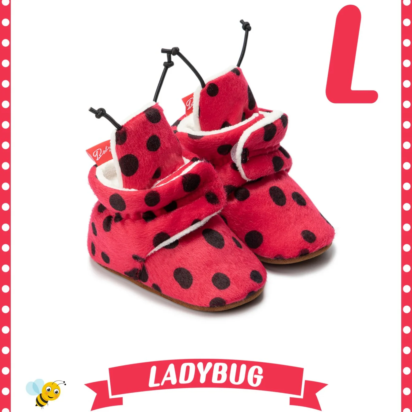 Warm, Cozy Newborn Animal Print Fleece Booties with Non-Slip Soles & Easy Fasten - Autumn/Winter Essential - Image 17