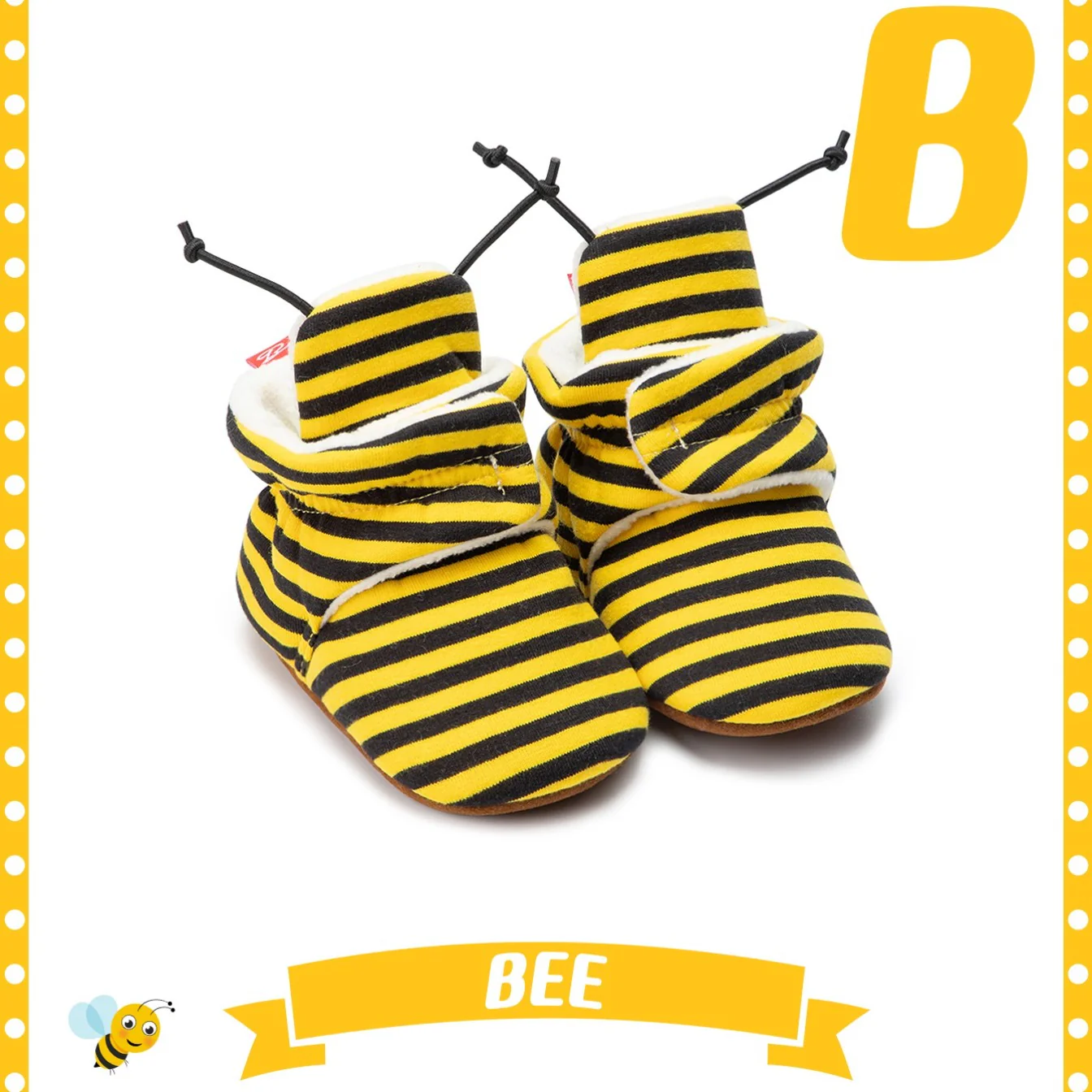 Warm, Cozy Newborn Animal Print Fleece Booties with Non-Slip Soles & Easy Fasten - Autumn/Winter Essential - Image 18