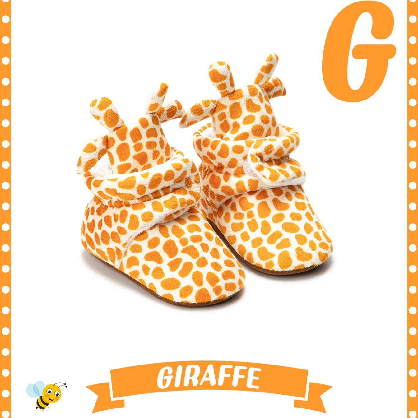 Warm, Cozy Newborn Animal Print Fleece Booties with Non-Slip Soles & Easy Fasten - Autumn/Winter Essential - Image 23