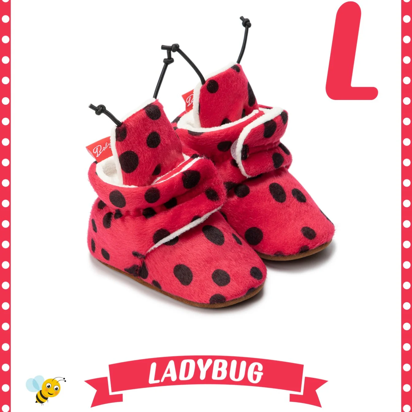 Warm, Cozy Newborn Animal Print Fleece Booties with Non-Slip Soles & Easy Fasten - Autumn/Winter Essential - Image 27