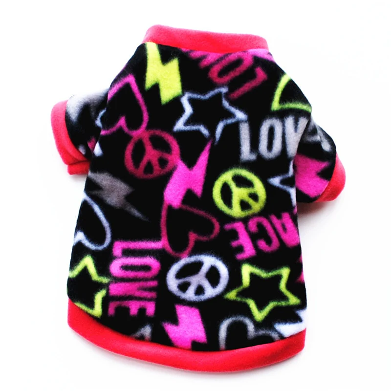Warm Fleece Pet Dog Clothes Cute Skull Printed Pet Coat Puppy Dogs Shirt Jacket French Bulldog Pullover Camouflage Dog Clothing - Image 11