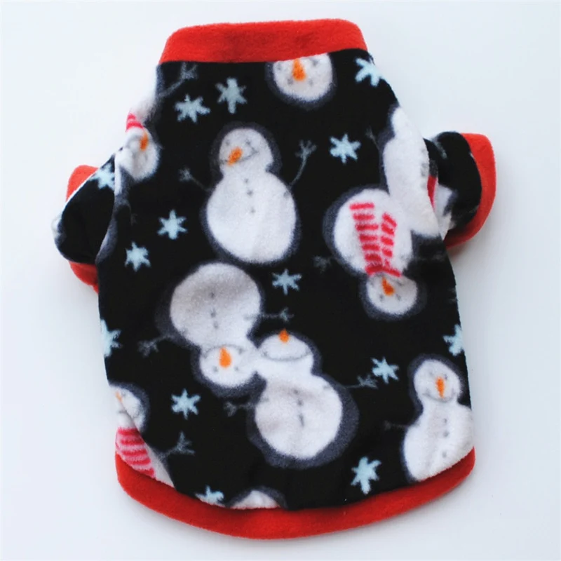 Warm Fleece Pet Dog Clothes Cute Skull Printed Pet Coat Puppy Dogs Shirt Jacket French Bulldog Pullover Camouflage Dog Clothing - Image 13