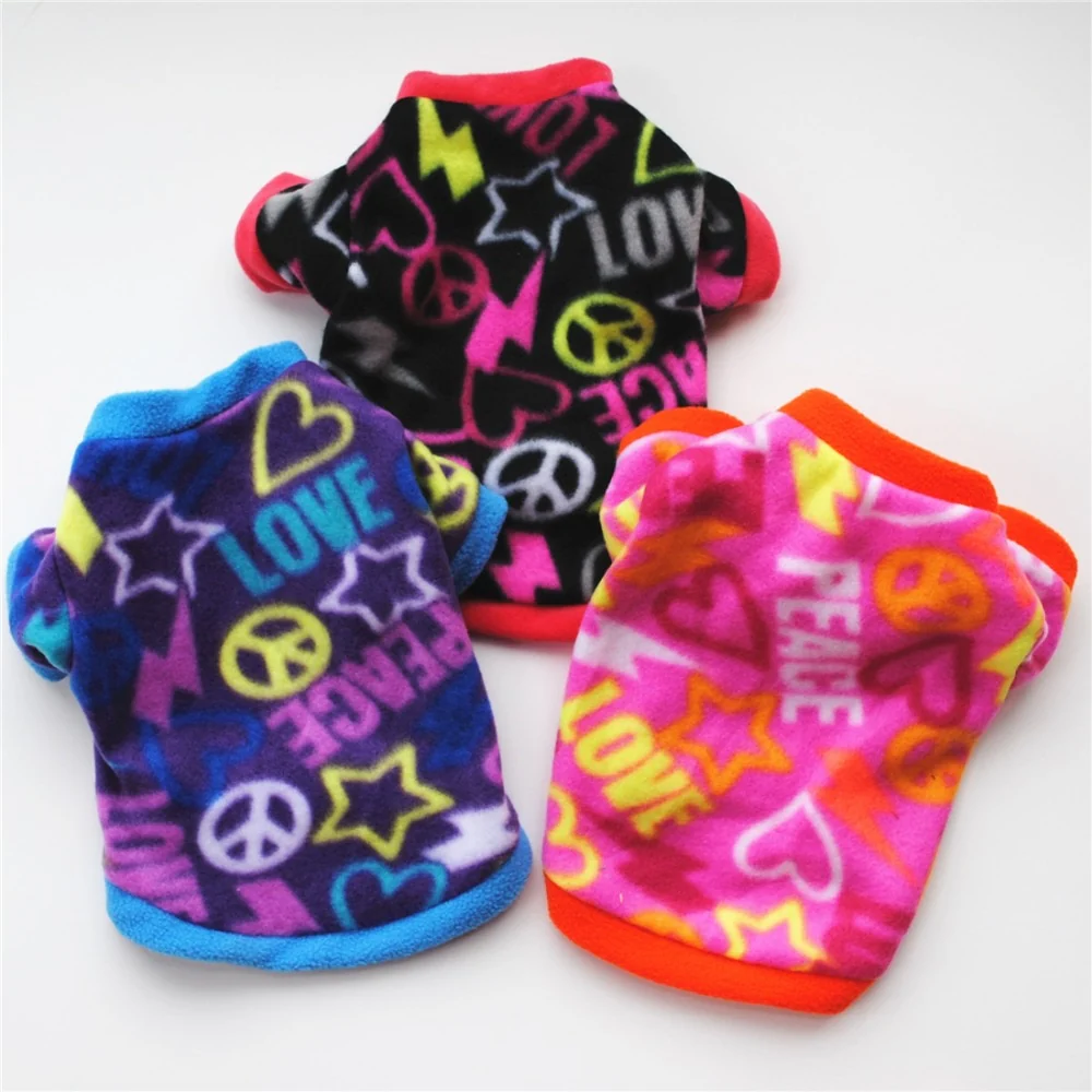 Warm Fleece Pet Dog Clothes Cute Skull Printed Pet Coat Puppy Dogs Shirt Jacket French Bulldog Pullover Camouflage Dog Clothing - Image 21