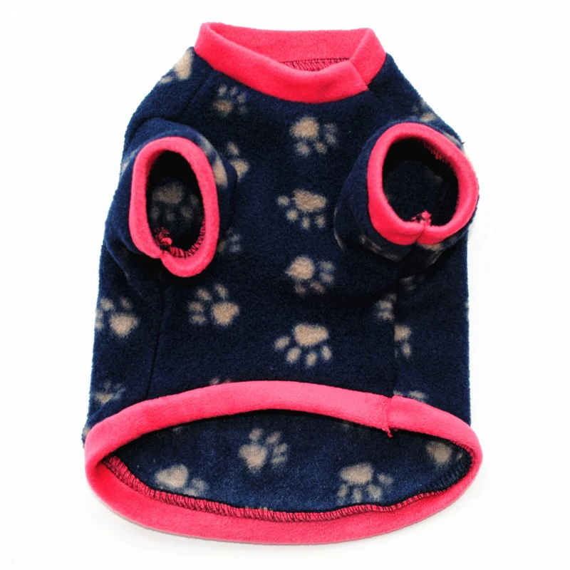 Warm Fleece Pet Dog Clothes Cute Skull Printed Pet Coat Puppy Dogs Shirt Jacket French Bulldog Pullover Camouflage Dog Clothing - Image 22