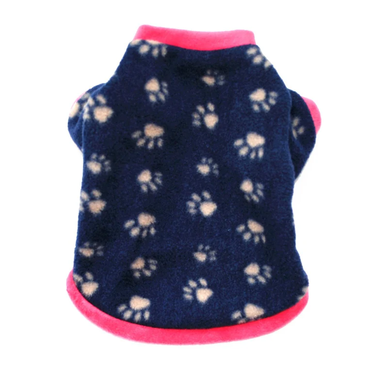 Warm Fleece Pet Dog Clothes Cute Skull Printed Pet Coat Puppy Dogs Shirt Jacket French Bulldog Pullover Camouflage Dog Clothing - Image 4