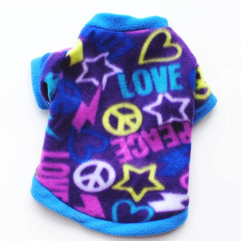 Warm Fleece Pet Dog Clothes Cute Skull Printed Pet Coat Puppy Dogs Shirt Jacket French Bulldog Pullover Camouflage Dog Clothing - Image 5