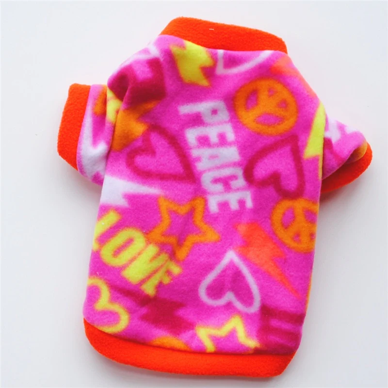 Warm Fleece Pet Dog Clothes Cute Skull Printed Pet Coat Puppy Dogs Shirt Jacket French Bulldog Pullover Camouflage Dog Clothing - Image 9