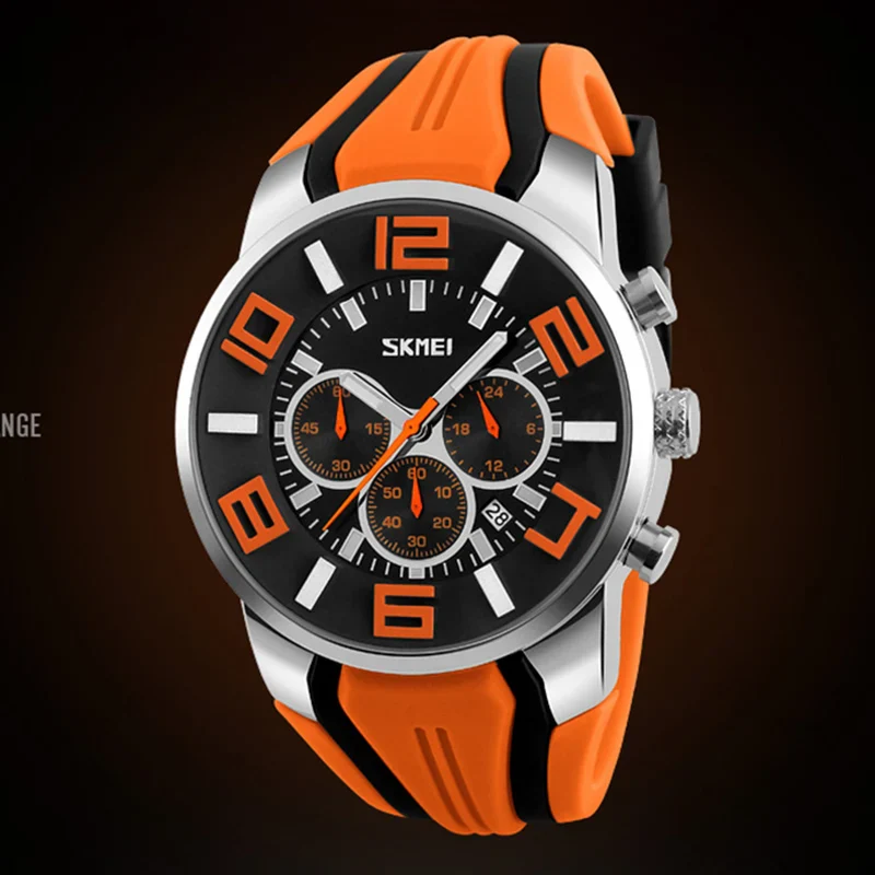 Watches Men Luxury Brand SKMEI Chronograph Men Sports Watches Waterproof Male Clock Quartz Men's Watch reloj hombre 2018 - Image 2