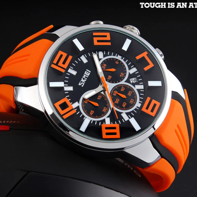 Watches Men Luxury Brand SKMEI Chronograph Men Sports Watches Waterproof Male Clock Quartz Men's Watch reloj hombre 2018 - Image 3