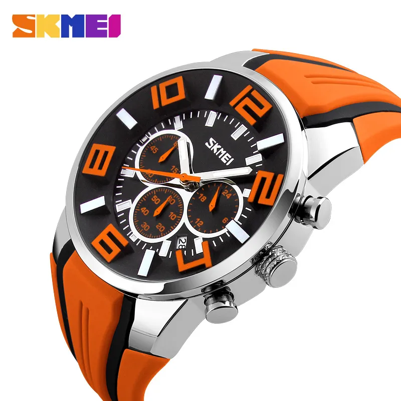 Watches Men Luxury Brand SKMEI Chronograph Men Sports Watches Waterproof Male Clock Quartz Men's Watch reloj hombre 2018 - Image 6