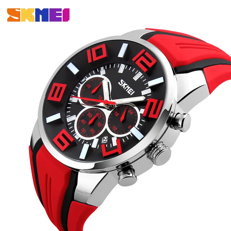 Watches Men Luxury Brand SKMEI Chronograph Men Sports Watches Waterproof Male Clock Quartz Men's Watch reloj hombre 2018 - Image 7