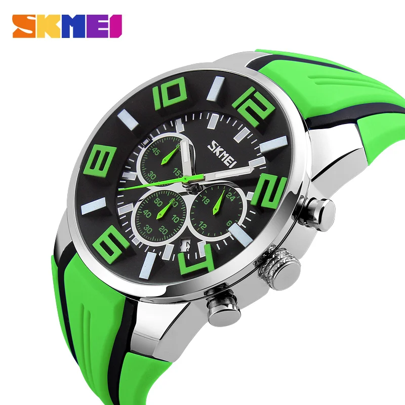 Watches Men Luxury Brand SKMEI Chronograph Men Sports Watches Waterproof Male Clock Quartz Men's Watch reloj hombre 2018 - Image 9