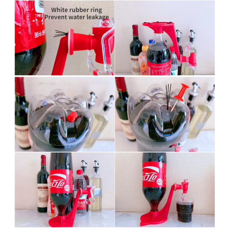 Water Jug Soda Beverage Dispenser Bottle Coke Upside Down Drinking Water Distributeur De Boisson Switch Gadget Party Home Bar - Image 5