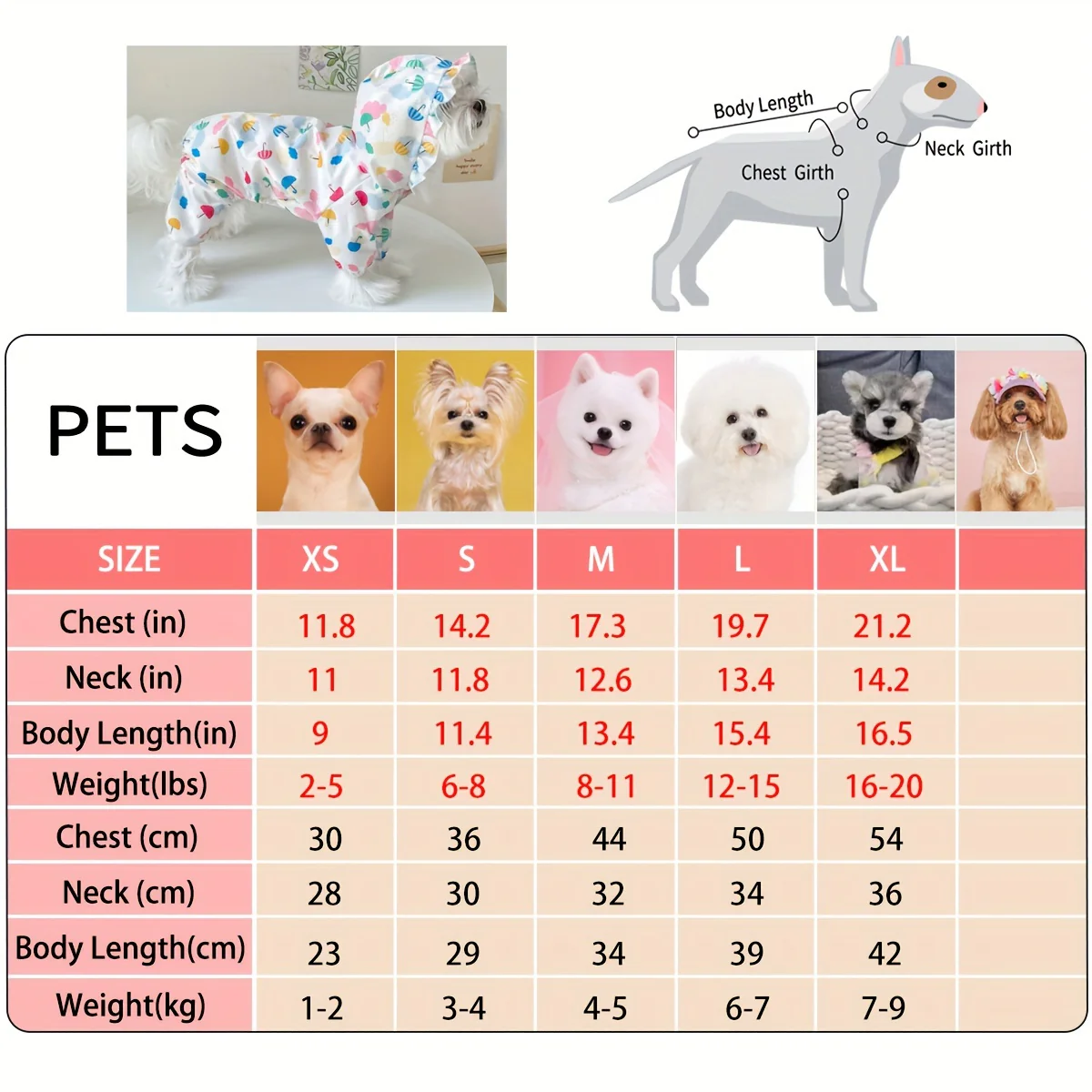 Waterproof Pet Raincoat For Small Dogs - Cute And Functional Outdoor Dog Apparel - Image 5