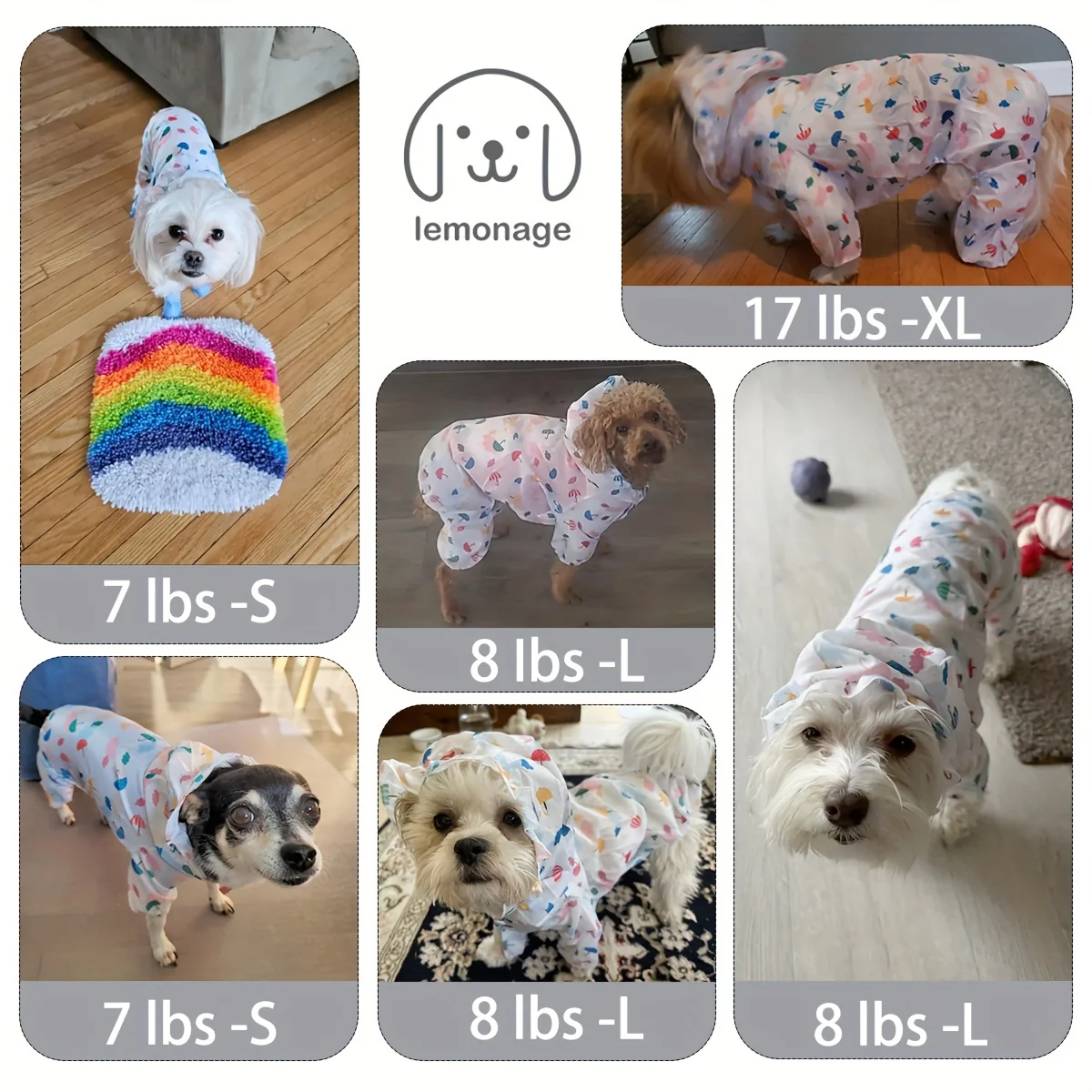 Waterproof Pet Raincoat For Small Dogs - Cute And Functional Outdoor Dog Apparel - Image 6