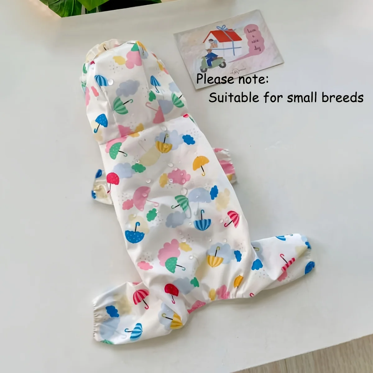 Waterproof Pet Raincoat For Small Dogs - Cute And Functional Outdoor Dog Apparel - Image 7