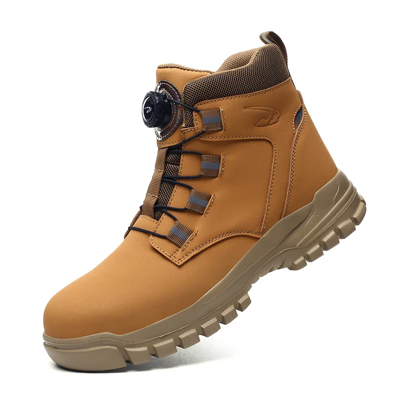 Waterproof Safety Boots Men Indestructible Steel Toe Work Boots Anti-smash Stab-resistant Safety Shoes Biker Botas Para Hombre - Image 10