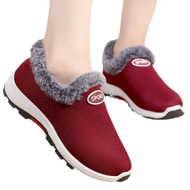 Waterproof Winter Boots for Women 2024 New Plush Snow Boots Women Ankle Boots Warm Black Couple Cotton Couples Platform Shoes - Image 3