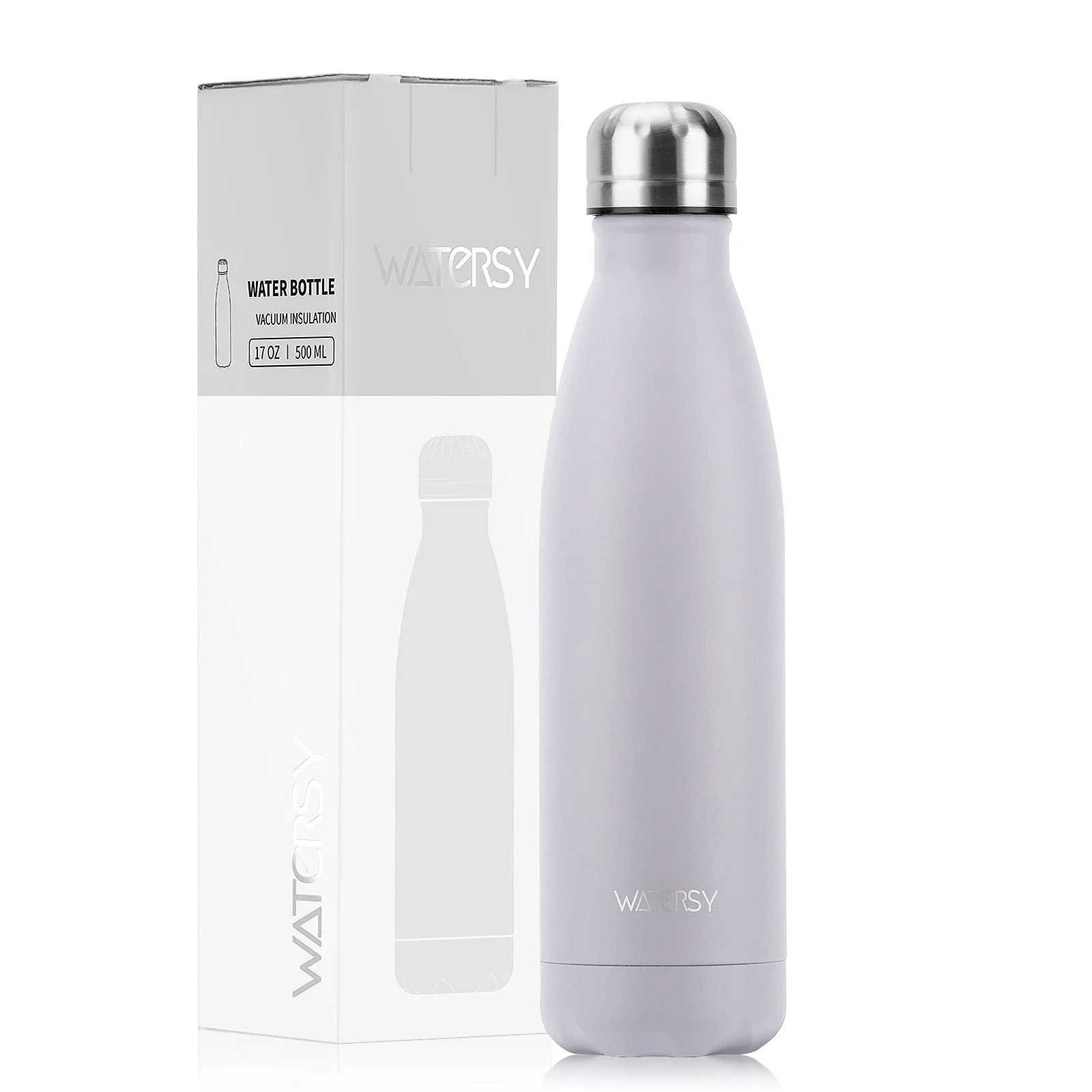 WATERSY 500ml Insulated Water Bottle, Stainless Steel Thermal Leakproof Flask, BPA-Free Double Walled Vacuum Bottle for Sports - Image 23