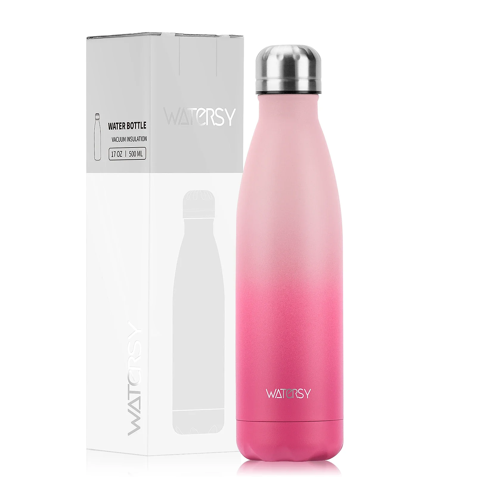 WATERSY 500ml Insulated Water Bottle, Stainless Steel Thermal Leakproof Flask, BPA-Free Double Walled Vacuum Bottle for Sports - Image 28