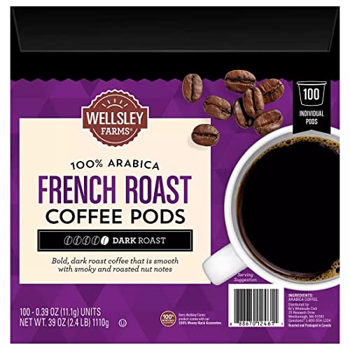 Wellsley Farms French Roast Coffee Pods 100CT - Image 2